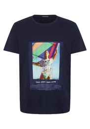 Print-Shirt T-Shirt im Surf-Design 1