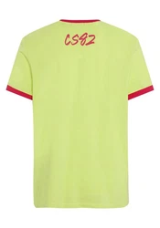 Chiemsee Print-Shirt T-Shirt mit Kontrast-Akzenten Neonfarben/Grün/Gelb