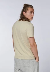 Chiemsee Print-Shirt T-Shirt Khaki/Gelb/Grün/Dunkelgrün