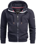 Alessandro Salvarini Sweatjacke ASBergamo Dunkelblau