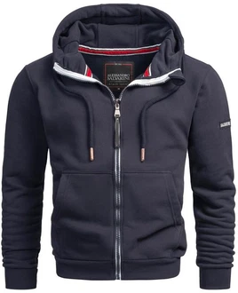 Alessandro Salvarini Sweatjacke ASBergamo Dunkelblau