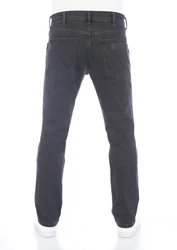 Wrangler Herren Jeans Regular Fit Greensboro Hose Schwarz