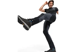 Maier Sports Funktionshose Outdoorhose Kerid Mix Dunkelgrau/Dunkelblau/Grau