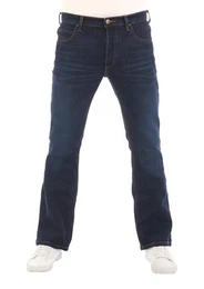 Bootcut-Jeans Herren Jeanshose Denver Boot Cut Denim Hose mit Stretch