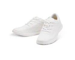 merinos Herren Lace-Up Sportschuhe Sneaker Weiß/Creme