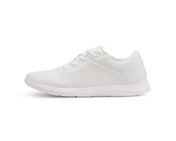 merinos Herren Lace-Up Sportschuhe Sneaker Weiß/Creme