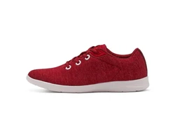 merinos Herren Lace-Up Sportschuhe Sneaker Rot/Dunkelrot/Bordeaux