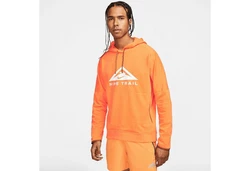 Nike Kapuzensweatshirt DRI-FIT TRAIL MAGIC HOUR MEN'S PULLOVER TRAIL RUNNING HOODIE Orange