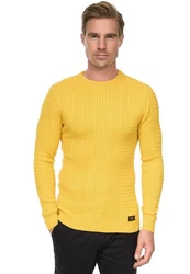 Rusty Neal Strickpullover Gelb