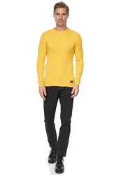 Rusty Neal Strickpullover Gelb
