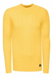 Rusty Neal Strickpullover Gelb