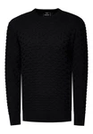 Rusty Neal Strickpullover Schwarz