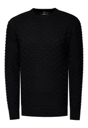 Rusty Neal Strickpullover Schwarz