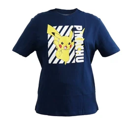 POKMON Print-Shirt Pokemon Pikachu Herren Kurzarm T-Shirt Gr. XS bis XL