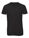 Goodman Design V-Shirt V-Neck (3er-Pack) Kurzarm Unterzieh T-Shirt Schwarz/Dunkelgrau