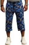 Banco Longbermudas Herren Sommer Bermuda Freizeithose Camouflage