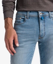 Pierre Cardin 5-Pocket Jeans Lyon Tapered Futureflex Blau/Hellblau