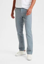 H.I.S Chinohose Regular-Fit Grau/Blau/Hellblau