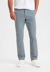 H.I.S Chinohose Regular-Fit Grau/Blau/Hellblau