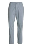 H.I.S Chinohose Regular-Fit Grau/Blau/Hellblau