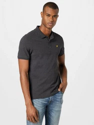 Lyle & Scott T-Shirt Poloshirt dunkelgrau