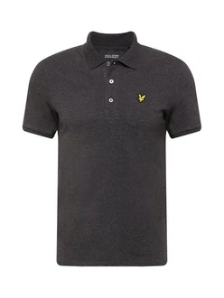 Lyle & Scott T-Shirt Poloshirt dunkelgrau