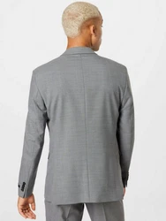 JACK & JONES Anzug 'Solaris' Grau/Hellgrau