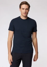 Longshirt Rippkragen - Weicher Griff