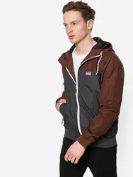 Iriedaily Jacke Auf Deck schoko/dunkelgrau