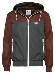 Iriedaily Jacke Auf Deck schoko/dunkelgrau