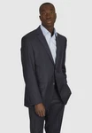 HECHTER PARIS Anzugsakko Regular Fit Hellblau/Dunkelblau/Grau/Dunkelgrau
