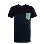 Iriedaily T-Shirt Block Pocket petrol/pastellgrün/schwarz/jungle green