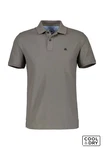 LERROS Poloshirt Klassischer Polostyle Grau/Braun/Khaki
