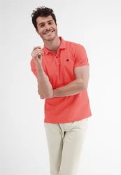 LERROS Poloshirt Klassischer Polostyle Rot/Rosa
