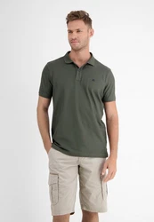 LERROS Poloshirt Klassischer Polostyle Dunkelgrün/Khaki/Grün