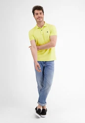 LERROS Poloshirt Klassischer Polostyle Gelb/Grün