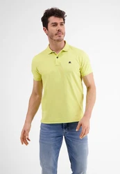 LERROS Poloshirt Klassischer Polostyle Gelb/Grün