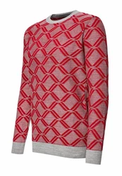 Rusty Neal Strickpullover Rot/Dunkelrot