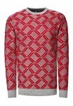 Rusty Neal Strickpullover Rot/Dunkelrot