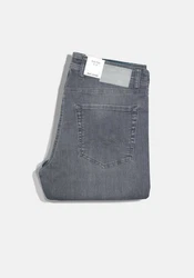 MAC 5-Pocket Jeans Arne Pipe Hellgrau/Grau