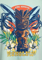KingKerosin Print-Shirt Tiki Surf Shop 