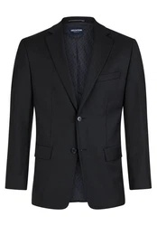HECHTER PARIS Anzugsakko Regular Fit Schwarz/Braun/Hellblau