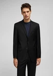 HECHTER PARIS Anzugsakko Regular Fit Schwarz/Braun/Hellblau