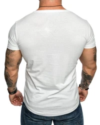 Amaci&Sons T-Shirt TACOMA Basic Crew Neck Shirt Creme/Weiß/Grau