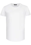 Amaci&Sons T-Shirt TACOMA Basic Crew Neck Shirt Creme/Weiß/Grau