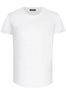 Amaci&Sons T-Shirt TACOMA Basic Crew Neck Shirt Creme/Weiß/Grau