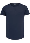 Amaci&Sons T-Shirt TACOMA Basic Crew Neck Shirt Dunkelblau/Hellblau/Schwarz/Rot