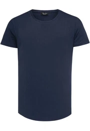 T-Shirt TACOMA Basic T-Shirt mit Rundhalsausschnitt Herren Einfarbig Vintage Rundhalsausschnitt Basic Crew Neck Shirt