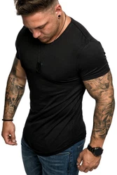 Amaci&Sons T-Shirt TACOMA Basic Crew Neck Shirt Schwarz