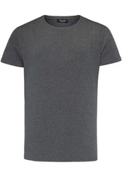 Amaci&Sons T-Shirt LANCASTER Basic Crew Neck Dunkelgrau/Dunkelblau/Hellblau/Grau
